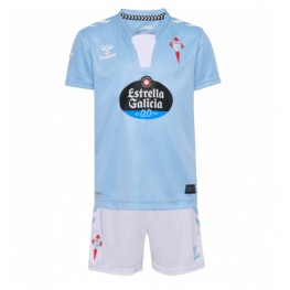 Celta Vigo Thuis tenue Kids 2024-25 Korte Mouw (+ Korte broeken)
